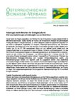 Download Pressemitteilung - Biomasse-Verband trauert um Hans Kronberger