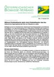 Download Pressemitteilung - Während Kohlekraftwerke laufen droht Holzkraftwerken das Aus