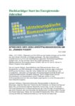Download Pressemitteilung - Hochkarätiger Start ins Energiewende-Jahrzehnt