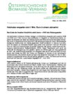 Download Pressemitteilung - Holzheizer ersparten sich 7 Mrd. Euro in einem Jahrzehnt
