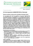 Download Pressemitteilung - EU-Forschungscenter entkräftet NGO-Kritik an Holzenergie