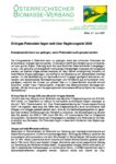 Download Pressemitteilung - Grüngas-Potenziale liegen weit über Regierungsziel 2030