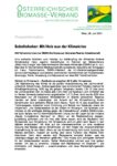 Download Pressemitteilung - Schellnhuber: Mit Holz aus der Klimakrise