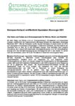 Download Pressemitteilung - Biomasse-Verband veröffentlicht Basisdaten Bioenergie 2021