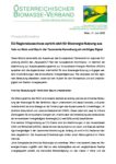 Download Pressemitteilung - EU-Regionalausschuss spricht sich für Bioenergie-Nutzung aus