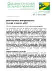 Download Pressemitteilung - EU-Kompromiss: Energieholzausbau muss als erneuerbar gelten!