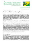Download Pressemitteilung - Pfemeter neuer Präsident von Bioenergy Europe