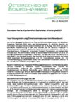 Download Pressemitteilung - Biomasse-Verband präsentiert Basisdaten Bioenergie 2023   