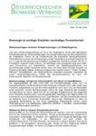 Download Pressemitteilung - Bioenergie ist wichtiger Eckpfeiler nachhaltiger Forstwirtschaft