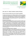 Download Pressemitteilung - Klein, aber oho – Pellets : Produktion, Handel und Einsatz