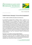 Download Pressemitteilung - Kurzfilm-Premiere: Bioenergie. Für eine sichere Energiezukunft