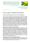 Download Pressemitteilung - Nichts ist unmöglich – spektakuläre Holzenergieprojekte