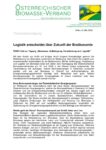 Download Pressemitteilung - Logistik entscheidet über Zukunft der Bioökonomie