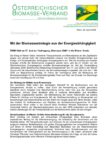 Download Pressemitteilung - Mit der Biomassestrategie aus der Energieabhängigkeit