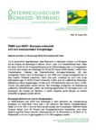 Download Pressemitteilung - ÖBMV zum NEKP: Biomasse entwickelt sich zum bedeutendsten Energieträger