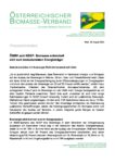 Download Pressemitteilung - ÖBMV zum NEKP: Biomasse entwickelt sich zum bedeutendsten Energieträger