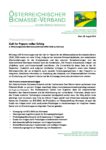 Download Pressemitteilung - Call for Papers voller Erfolg