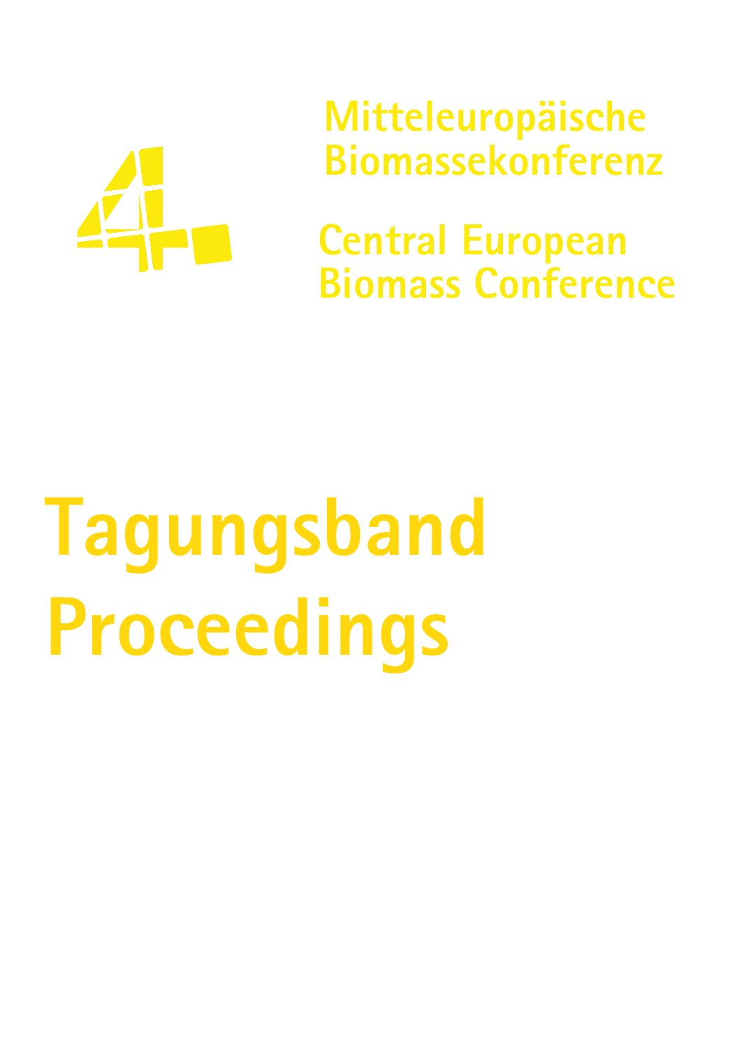 Tagungsband / Conference Proceedings CEBC 2014