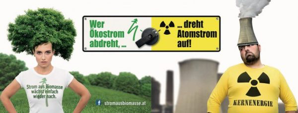 Banner / Wer Ökostrom aufdreht …